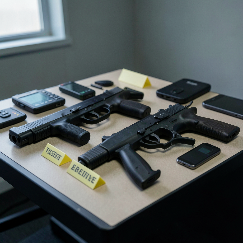 Two men jailed for supplying firearms to organised crime groups via EncroChat